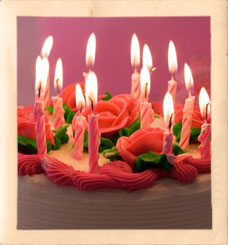 Birthday Cake Soy Candle