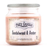 Medium Jar Sandalwood & Amber Soy Candle