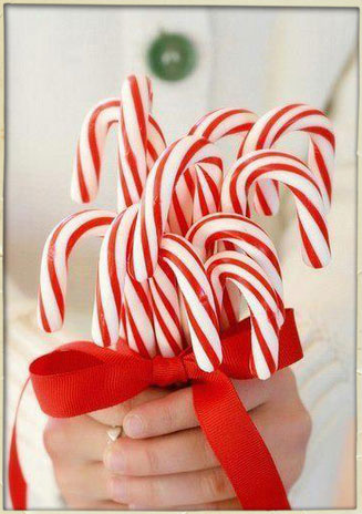 Candy Cane Soy Candle